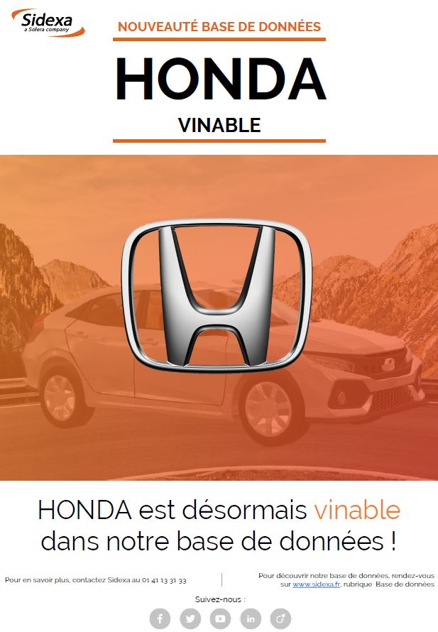 honda vinable