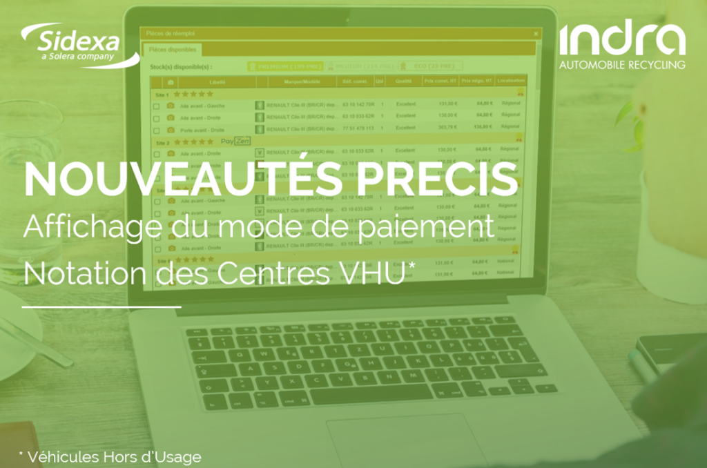 Nouveauté PRECIS